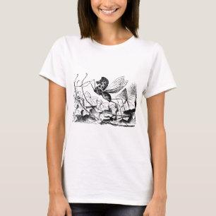 Schaukeln-Pferd-Fliege T-Shirt
