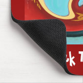 Schaukeln Sie das besonders angefertigte Boot - Mousepad (Ecke)