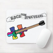 Schaukeln Sie das Spektrumlogo Mousepad (Mit Mouse)