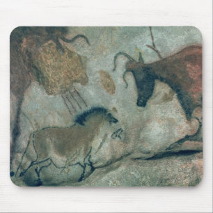 Schaukeln Sie die Malerei, die ein Pferd und eine Mousepad