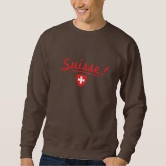 Schaukeln Sie Ihre Nation - Suisse! Sweatshirt