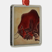 Schaukeln Sie Malerei eines Bisons, spätes Silbernes Ornament (Rechts)