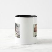 Schaukeln Sie Malerei eines galoppierenden Pferds, Tasse (Zentrum)