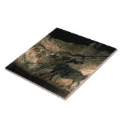 Schaukeln Sie Malerei eines gehörnten Tieres, Fliese (Seite)