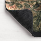 Schaukeln Sie Malerei eines gehörnten Tieres, Mousepad (Ecke)