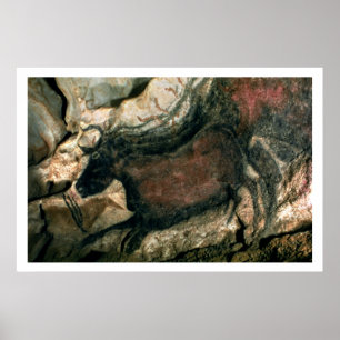 Schaukeln Sie Malerei eines schwarzen Stiers, Poster