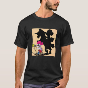 Schaukelndes Pferd Einhorn Kindheit Reiten Frauen T-Shirt