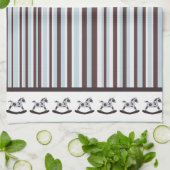 Schaukelpferd-Amerikaner MoJo Geschirrtuch (Gefaltet)