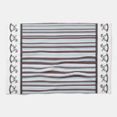 Schaukelpferd-Amerikaner MoJo Geschirrtuch (Horizontal)