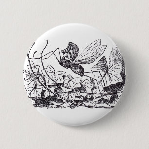 Schaukelpferd-Fliege Button