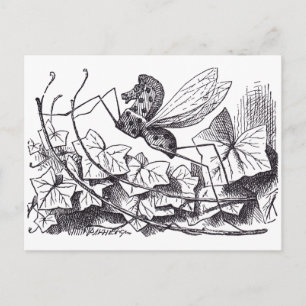 Schaukelpferdfliege Postkarte