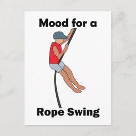 Schaukelstimmung Gute Vibes Postkarte