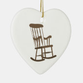 Schaukelstuhl Keramikornament (Rechts)