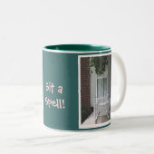 Schaukelstuhl Zweifarbige Tasse (VorderseiteRechts)