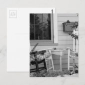 Schaukelstühle Postkarte (Vorne/Hinten)