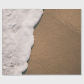 Schaum auf Sand Geschenkpapier (Flach)