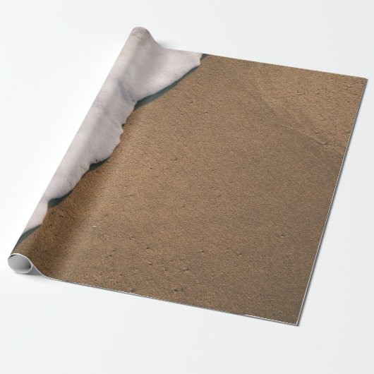 Schaum auf Sand Geschenkpapier (Ungerollt)