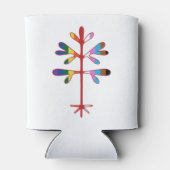 Schaum kann mit einer Stolzschlinge abkühlen Dosenkühler (Rückseite)