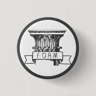 Schaum-Spalten-Knopf Button