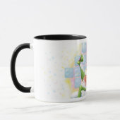 Schaumbad-Drache Tasse (Links)