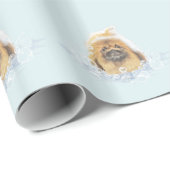 Schaumbad Geschenkpapier (Rolleneckpunkt)