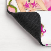 Schaumbad-Meerjungfrau Mousepad (Ecke)