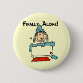 Schaumbad-T-Shirts und Geschenke Button (Vorderseite)