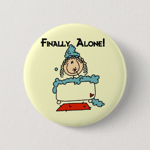 Schaumbad-T-Shirts und Geschenke Button