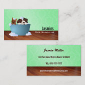 Schaumbad verfolgt Visitenkarten Visitenkarte (Vorne/Hinten)