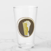 Schaumbier Glas (Vorderseite)