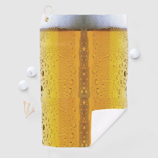 Schaumbier Golfhandtuch (Insitu)