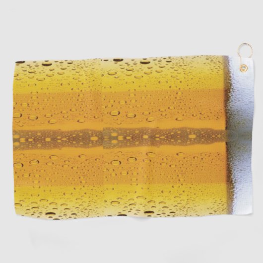 Schaumbier Golfhandtuch (Horizontal)