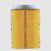 Schaumbier Golfhandtuch (Vorderseite)