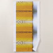 Schaumbier Strandtuch (Vorderseite)