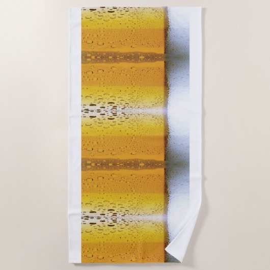 Schaumbier Strandtuch (Vorderseite)