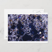 Schaumblasen Postkarte (Vorne/Hinten)