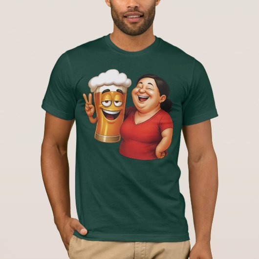 Schäumende Erfrischung T-Shirt (Vorderseite)