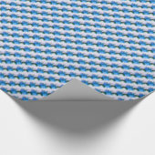 Schaumende Wellen... Geschenkpapier (Ecke)