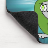 Schäumendes Finger-Kostüm Mousepad (Ecke)