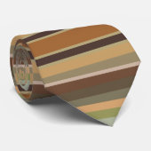 Schaumgrüner Streifen Krawatte (Gerollt)