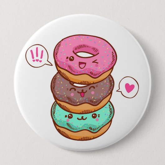 Schaumgummiring-Gewohnheits-Knöpfe Button (Vorderseite)
