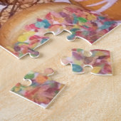 Schaumgummiring-Schaumgummiring-Schaumgummiringe Puzzle (Seite)