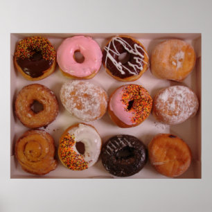 Schaumgummiringe Poster