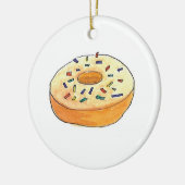 Schaumgummiringe und Kuchen für Weihnachten Keramik Ornament (Links)