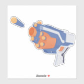 Schaumkanone Aufkleber (Blatt)