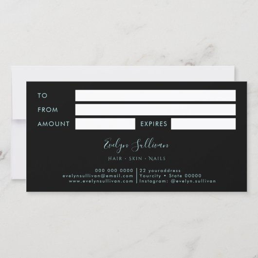 Schaumkunde des aquamarinen Glitzer (Rückseite)