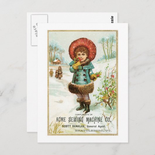 SchaummaschinenCo Postkarte (Vorne/Hinten)