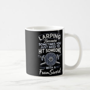 Schaumschwert Live-Action-Rollenspiel Larp-Spieler Kaffeetasse