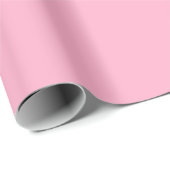 SCHAUMSPIELE: Valentine Wrapping Paper Solid Pink Geschenkpapier (Rolleneckpunkt)
