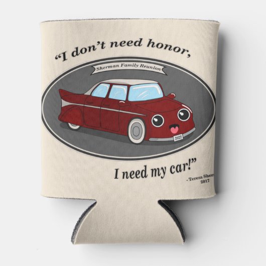 Schaumstoff-Kühler Dosenkühler (Vorderseite)